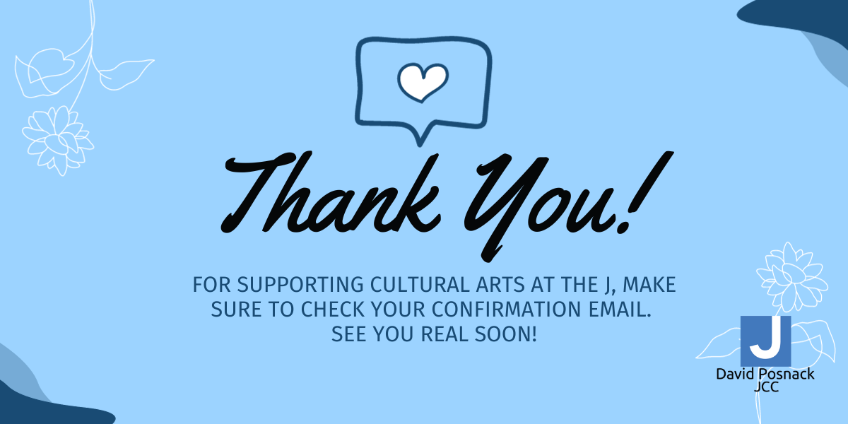 David Posnack JCC - Thank you For Supporting the J!